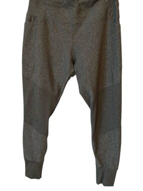 RBX Gray Athletic Jogger Leggings Pocket Workout Pants Large
